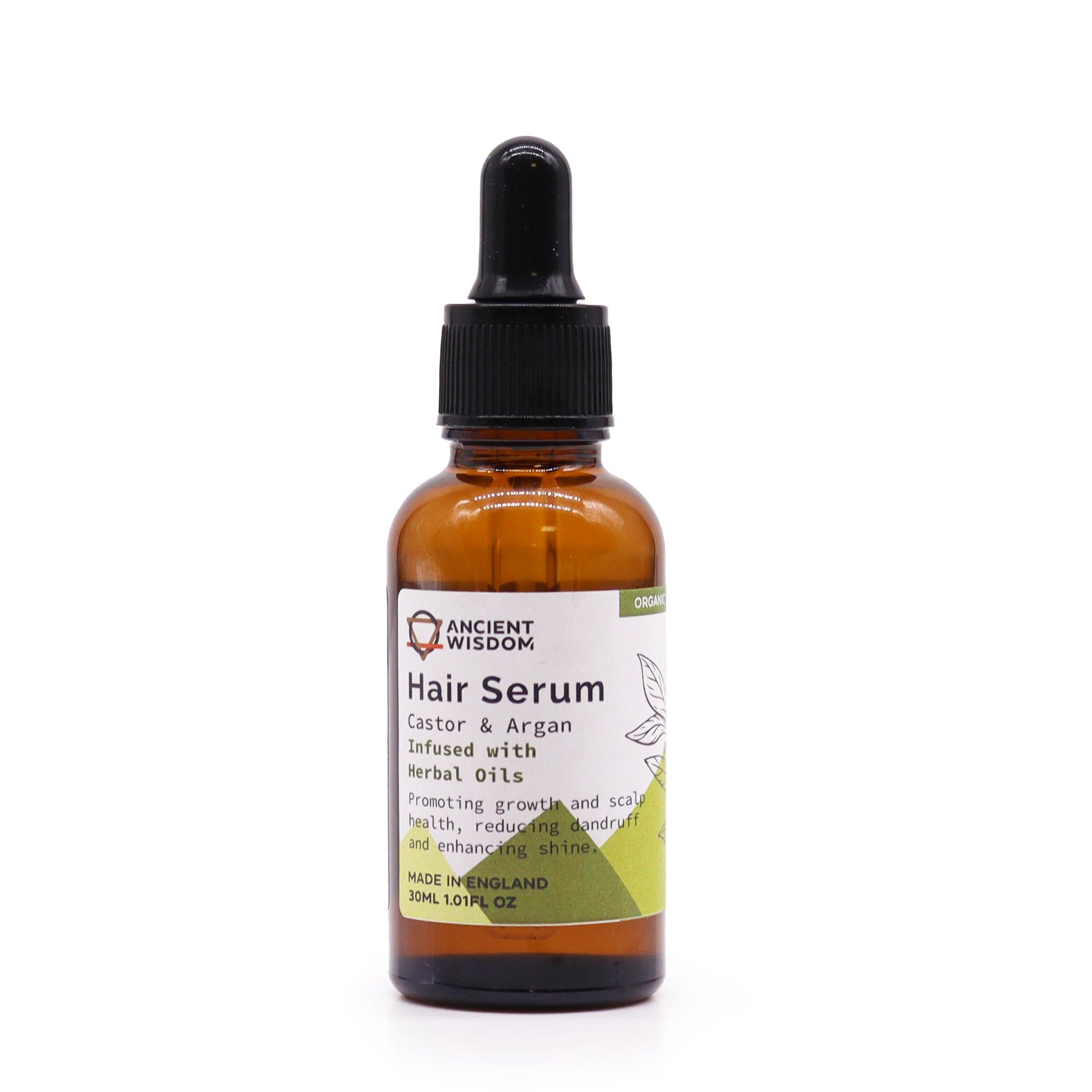 --Organic Hair Serum 30ml - Herbal-