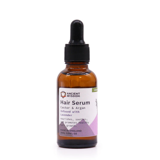 --Organic Hair Serum 30ml - Lavender-