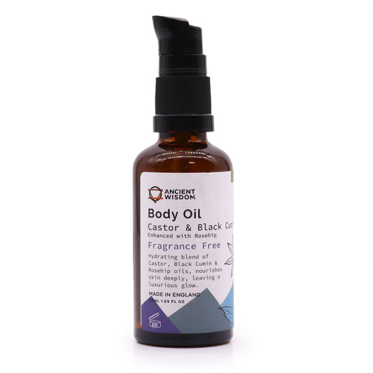 --Organic Body Oil 50ml - Rosehip (Unfragranced)-