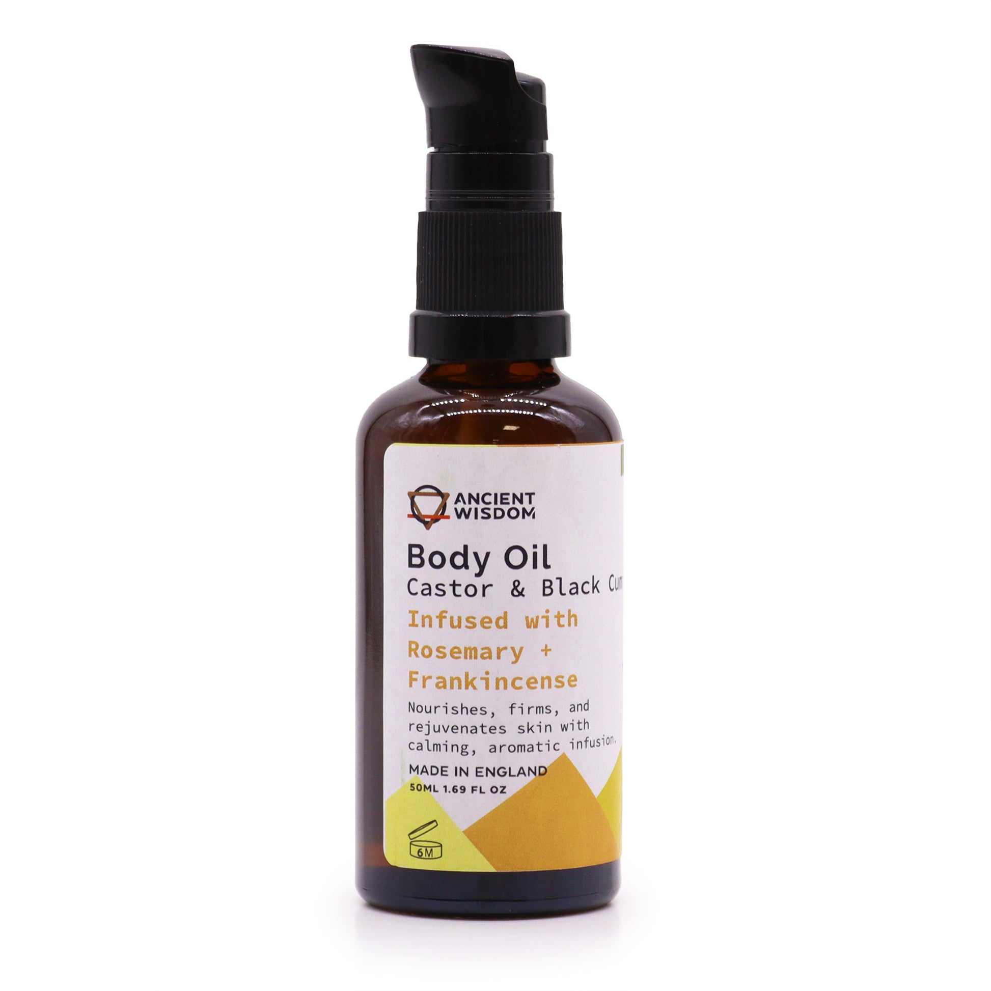 --Organic Body Oil 50ml - Rosemary & Frankincense-