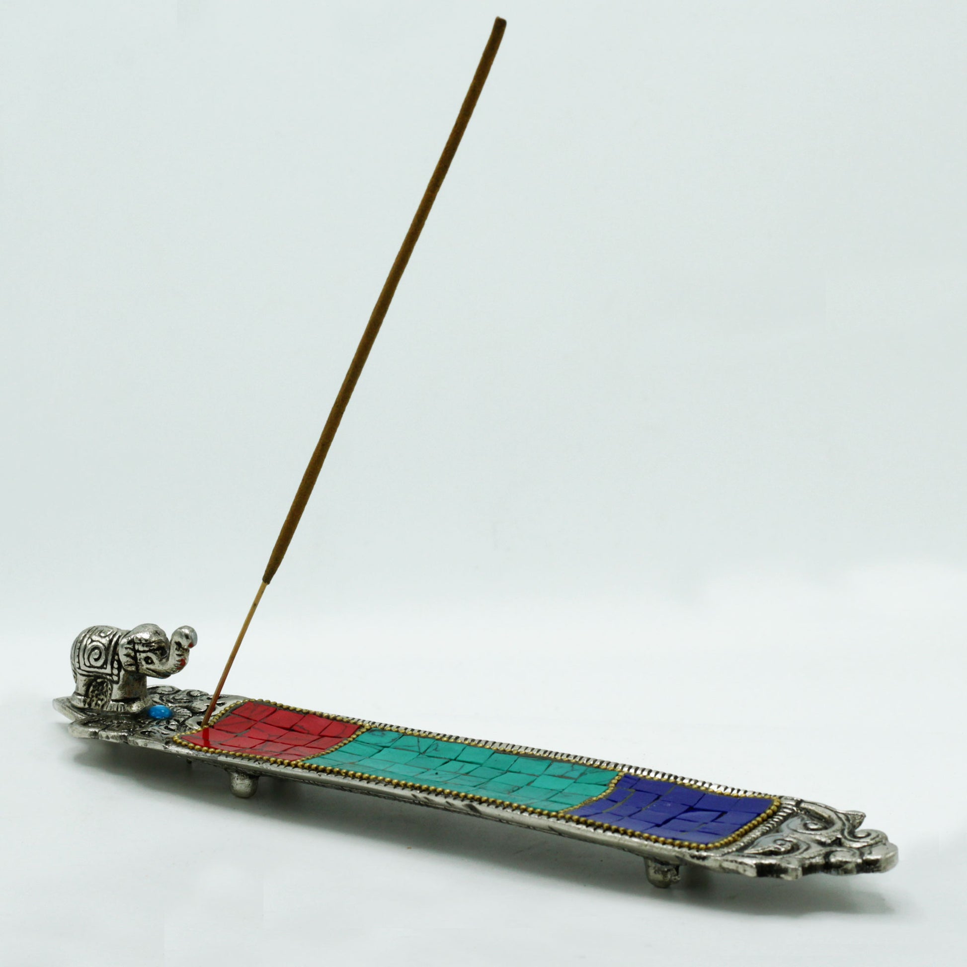 -1-Elephant Long Tibetan Incense Holder-1