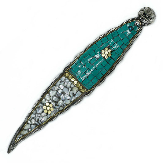 --Buddha Long Leaf Tibetan Decor Incense Holder-