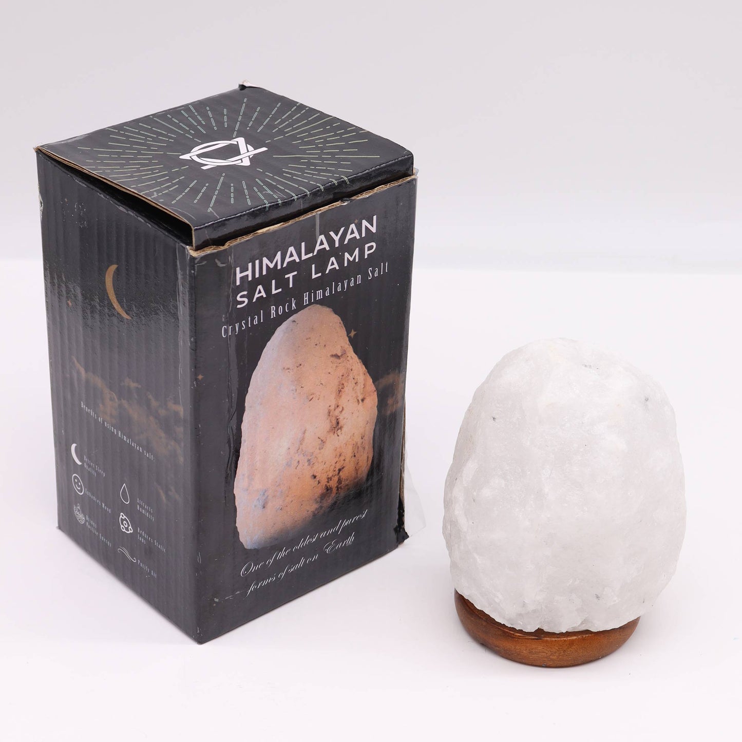 -1-Crystal Rock Himalayan Salt Lamp - apx 1.5 - 2kg-1