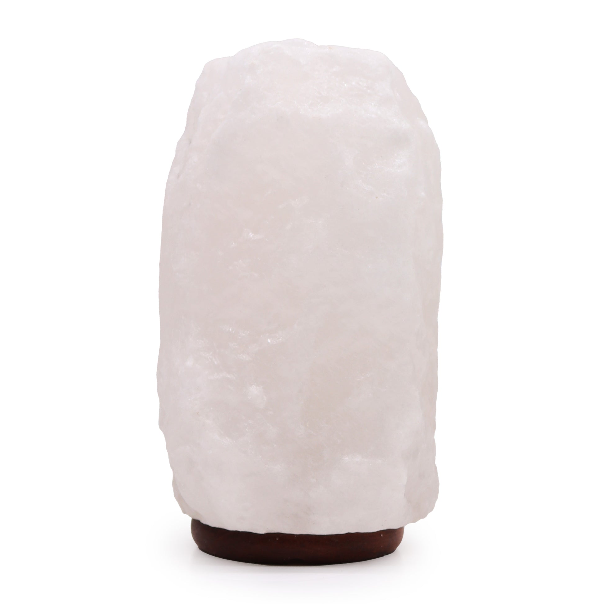 --Crystal Rock Himalayan Salt Lamp - & Base apx 8-10kg-