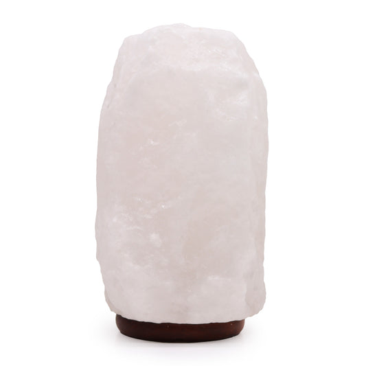 --Crystal Rock Himalayan Salt Lamp - & Base apx 8-10kg-