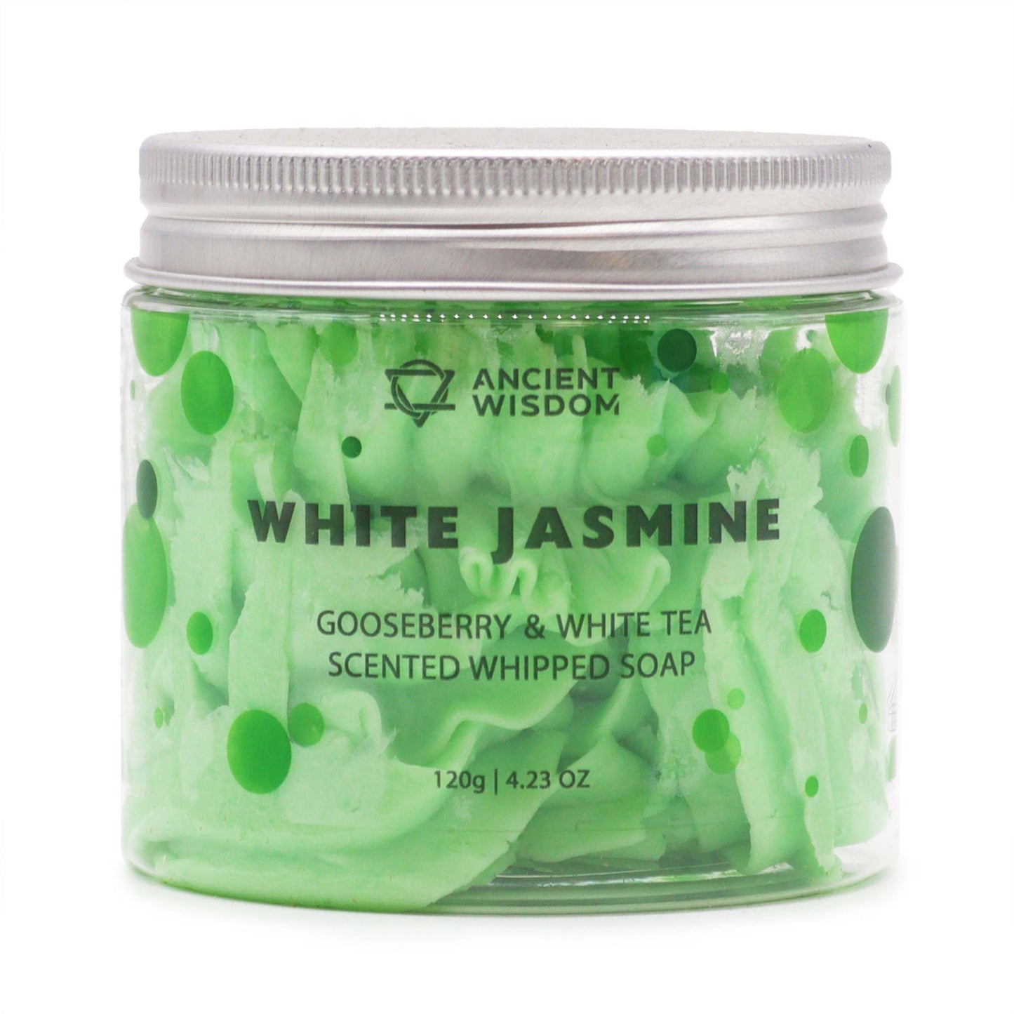 --Gooseberry & White Tea Whipped Soap 120g-