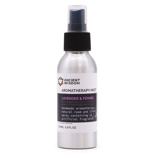 --100ml Essential Oil Mist - Lavender & Fennel-