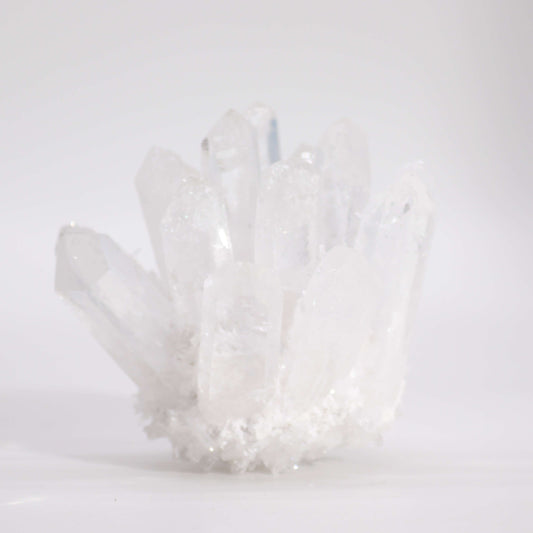 --Crafted Quartz Cluster - Clear Quartz-