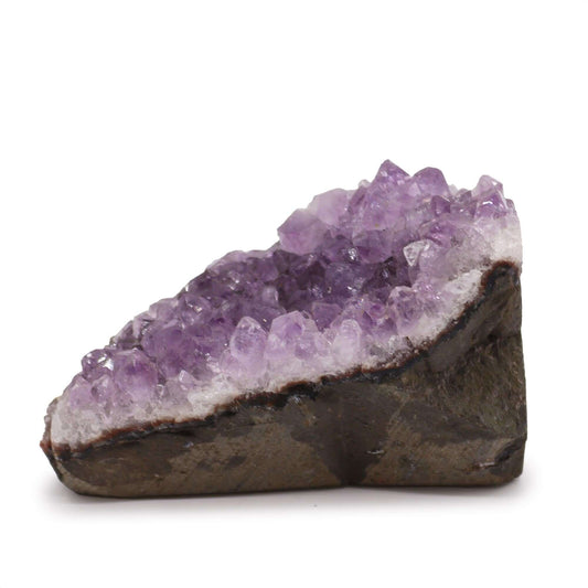 --Medium Natural High Grade Amethyst Standing Cluster (approx 350-450gms 7.5-10cm)-