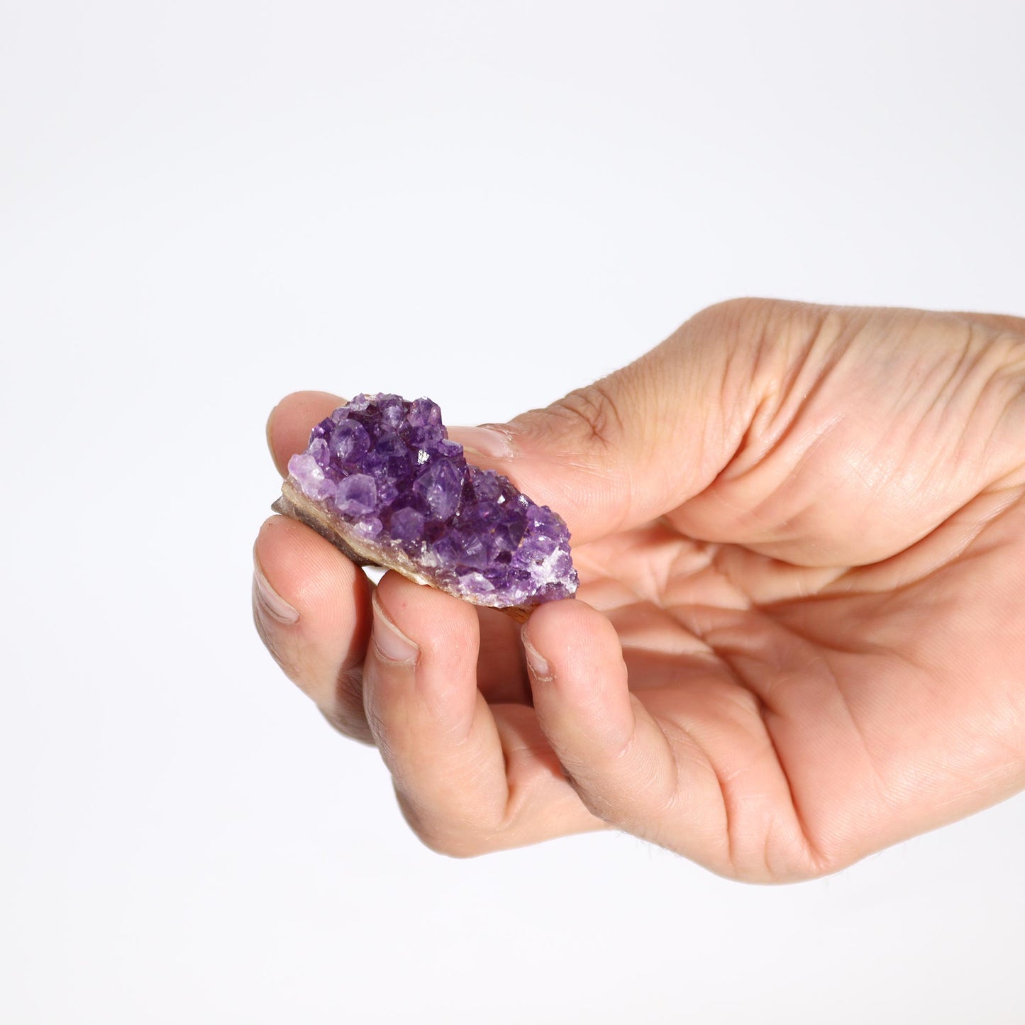 -1-Small Natural High Grade Amethyst Cluster (approx 3-8cm)-1