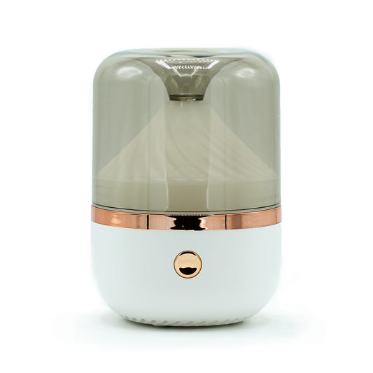 --Urban Aroma Diffuser White & Bronze- USB - Colour Change-